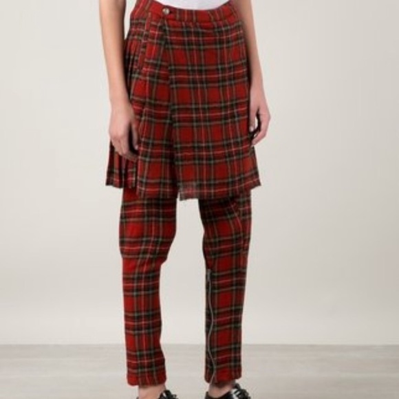 R13 plaid skirt pants - Picture 3 of 7
